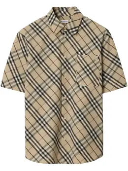 Burberry: Хлопковая рубашка 