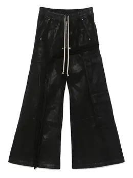 Rick Owens DRKSHDW: Чёрные джинсы  Cargo