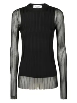 Sportmax: Топ с длинным рукавом 