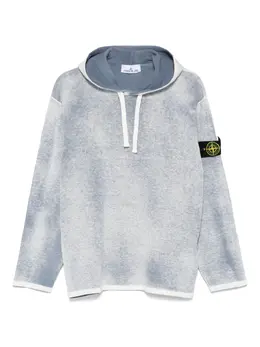 Stone Island: Голубая толстовка  Compass