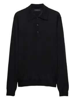 Prada: Трикотажное поло 