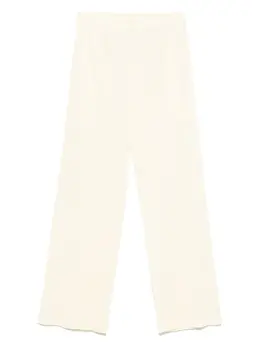 Pleats Please Issey Miyake: Светлые брюки 