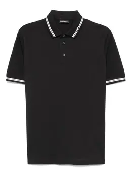Emporio Armani: Чёрное поло 