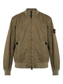 Stone Island: Зелёная куртка  Compass