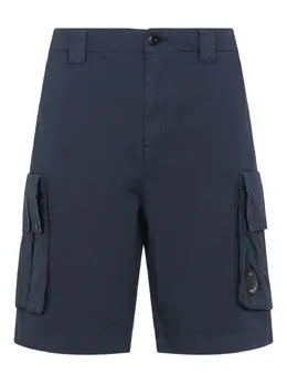 C.P. Company: Синие шорты  Lens