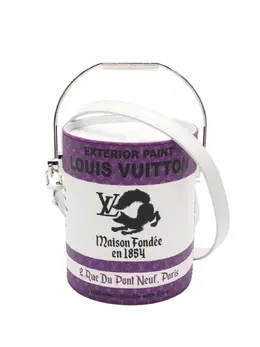 Louis Vuitton Pre-Owned: Фиолетовая сумка 