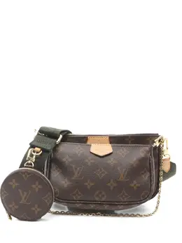 Louis Vuitton Pre-Owned: Коричневая сумка 
