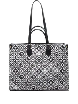 Louis Vuitton Pre-Owned: Чёрная сумка-шоппер 