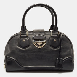 Louis Vuitton: Чёрная сумка  Montaigne