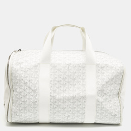 Goyard: Белая сумка 