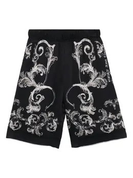 Versace Jeans Couture: Чёрные шорты 