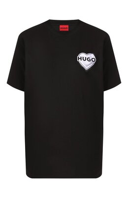 HUGO: Хлопковая футболка 