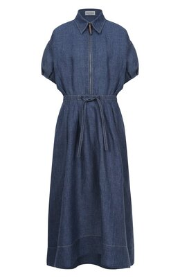 Brunello Cucinelli: Льняное платье 