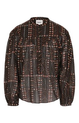 Isabel Marant Etoile: Хлопковая блуза 