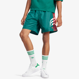 adidas: Зелёные шорты 