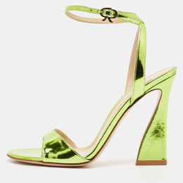 Gianvito Rossi: Зелёные сандалии  Aura