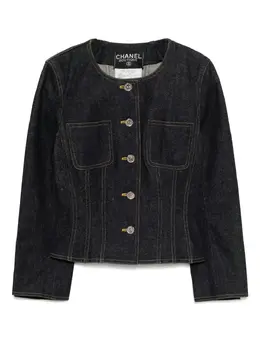 CHANEL Pre-Owned: Джинсовая куртка 