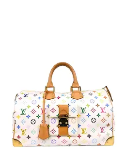 Louis Vuitton Pre-Owned: Белая сумка 