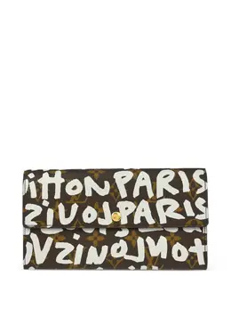 Louis Vuitton Pre-Owned: Коричневый кошелёк 
