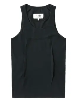 MM6 Maison Margiela: Чёрная майка 