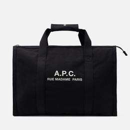 A.P.C.: Чёрная дорожная сумка 