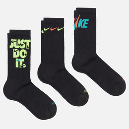 Nike: Чёрные носки  Everyday Plus