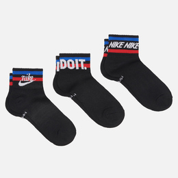 Nike: Чёрные носки  Everyday Essential