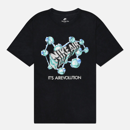 Nike: Чёрная футболка 