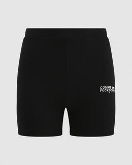 COMME des FUCKDOWN: Чёрные шорты 