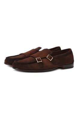 Santoni: Коричневые туфли 