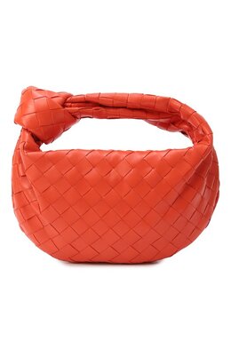 Bottega Veneta: Оранжевая сумка  Jodie Mini