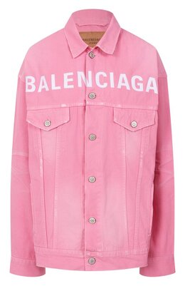 Balenciaga: Джинсовая куртка 