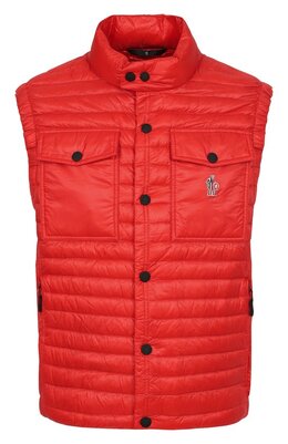 Moncler Grenoble: Красный жилет 