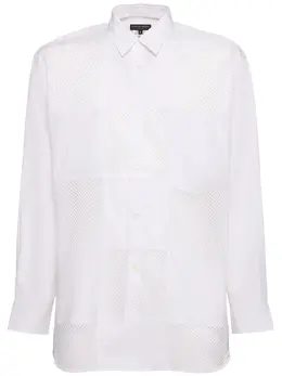 COMME DES GARÇONS HOMME PLUS: Хлопковая рубашка 