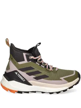 adidas: Кроссовки  Terrex Free Hiker цвета хаки