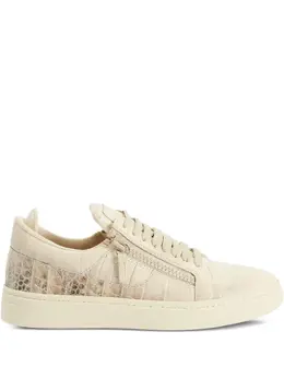 Giuseppe Zanotti: Бежевые кроссовки 