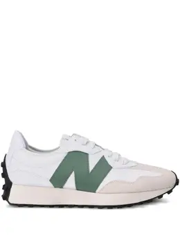 New Balance: Белые кроссовки  327