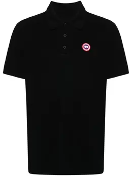 Canada Goose: Чёрное поло 