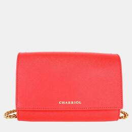 Charriol: Красная сумка через плечо 