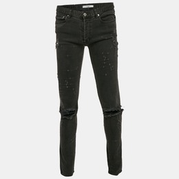 Givenchy: Рваные джинсы 