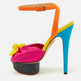 Charlotte Olympia: Многоцветные сандалии 