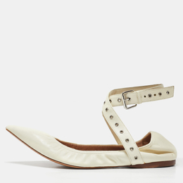 Valentino: Белые балетки 