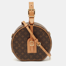 Louis Vuitton: Коричневая сумка 