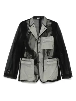 Comme des Garçons Homme Plus: Пиджаки из фатина 