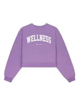 Sporty & Rich: Фиолетовый свитшот 