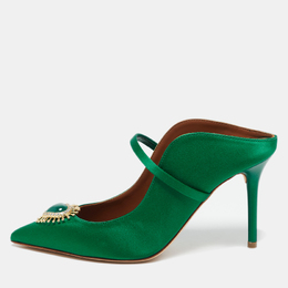 Malone Souliers: Зелёные туфли 