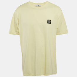 Stone Island: Жёлтая футболка 