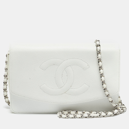 Chanel: Белый кошелёк 