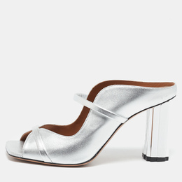 Malone Souliers: Серебристые сандалии 