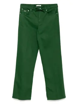 Lacoste: Зелёные джинсы 